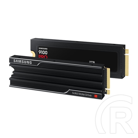 2 TB Samsung 9100 PRO hűtőbordával NVMe SSD (M.2, 2280, PCIe)