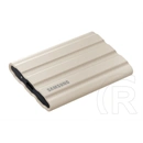 2 TB Samsung T7 Shield külső SSD (2,5", USB 3.2 Gen2 C, 1050 MB/s olvasás, 1000 MB/s írás, 256-bit AES, IP65, barna)
