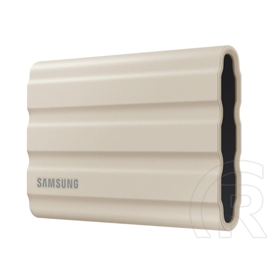2 TB Samsung T7 Shield külső SSD (2,5", USB 3.2 Gen2 C, 1050 MB/s olvasás, 1000 MB/s írás, 256-bit AES, IP65, barna)