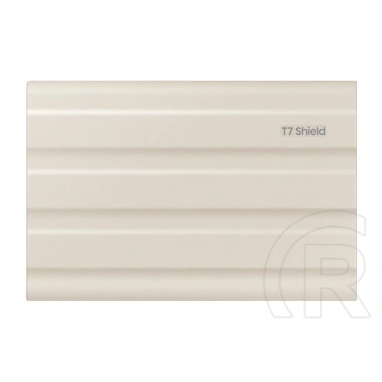2 TB Samsung T7 Shield külső SSD (2,5", USB 3.2 Gen2 C, 1050 MB/s olvasás, 1000 MB/s írás, 256-bit AES, IP65, barna)