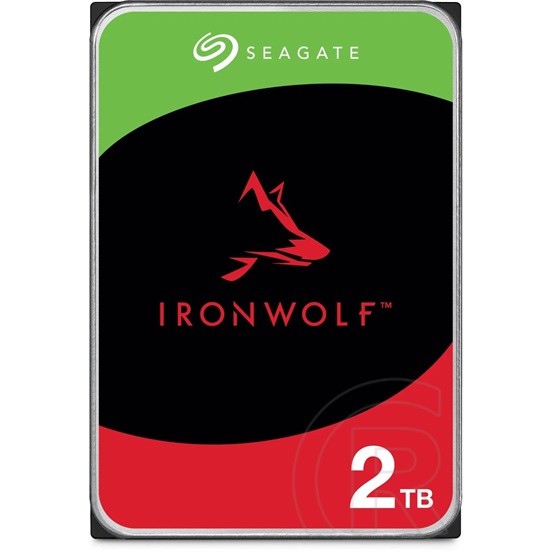 2 TB Seagate IronWolf HDD (3,5", SATA3, 5400 rpm, 256 MB cache)