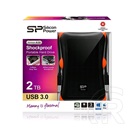 2 TB Silicon Power Armor A30 HDD (2,5", USB 3.0, fekete)