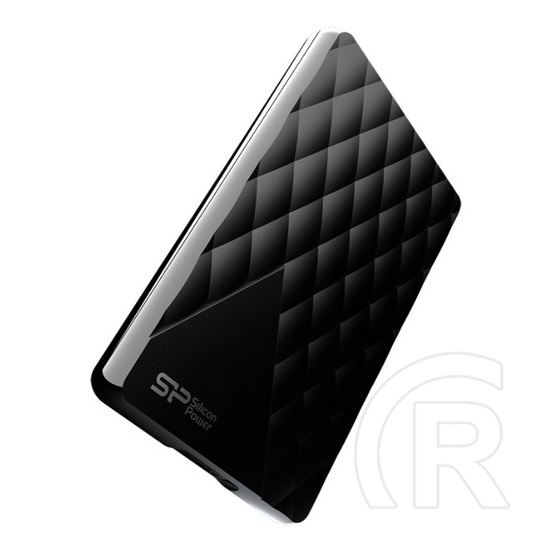 2 TB Silicon Power Diamond D06 HDD (2,5", USB 3.0, fekete)