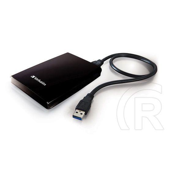 2 TB Verbatim Store `n` Go HDD (2,5", USB 3.0, fekete)