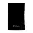 2 TB Verbatim Store `n` Go HDD (2,5", USB 3.0, fekete)