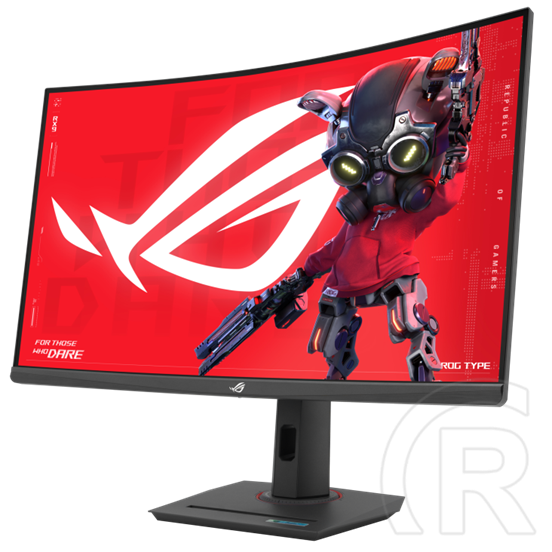31.5" Asus ROG Strix XG32WCS VA LED ívelt monitor