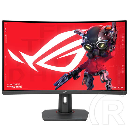 31.5" Asus ROG Strix XG32WCS VA LED ívelt monitor