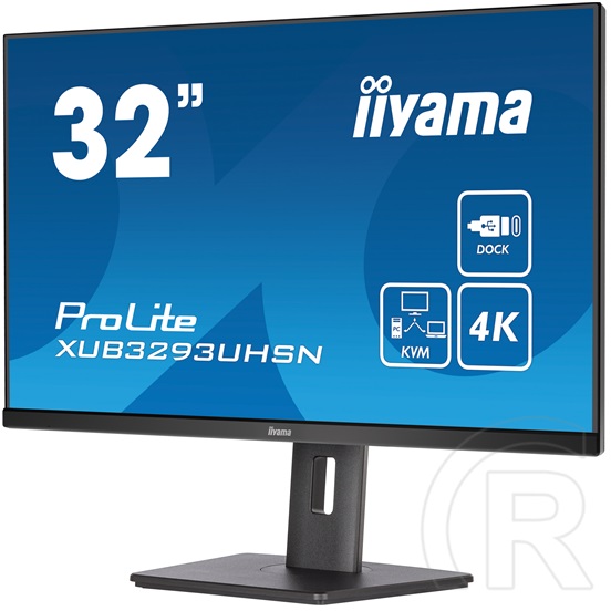 31,5" Iiyama ProLite XUB3293UHSN-B5 IPS LED monitor