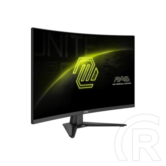 31,5" MSI MAG 321CQF E18 monitor (Rapid VA, 2560x1440, 180Hz, DP, 2x HDMI, USB-C, ívelt, fekete)