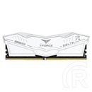 32GB DDR5 6400MHz Team Group T-Force Delta (2x16GB, FEHÉR)