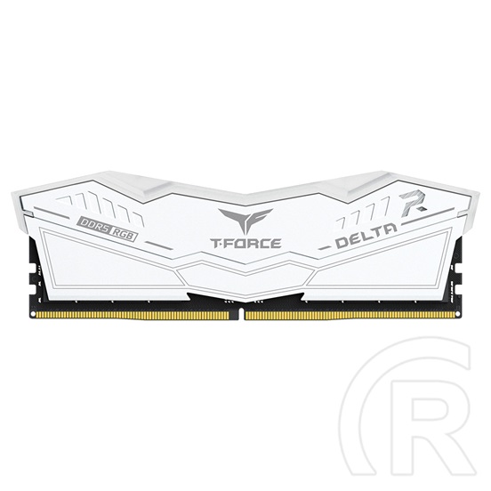 32GB DDR5 6400MHz Team Group T-Force Delta (2x16GB, FEHÉR)