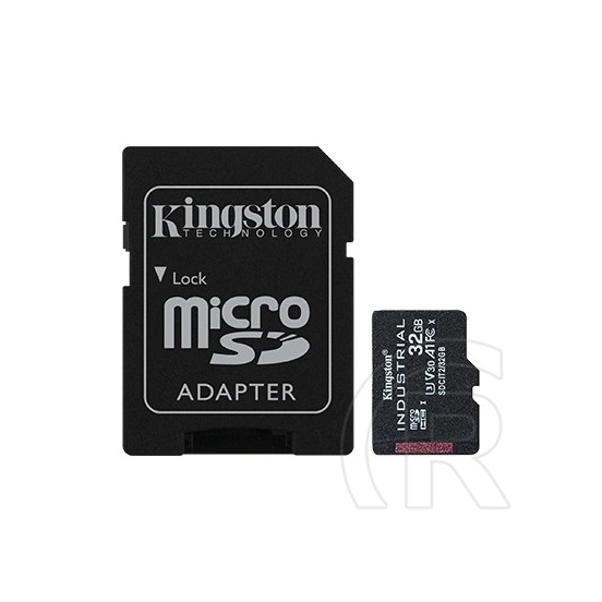 32 GB MicroSDHC Card Kingston (industrial, Class 10, adapter)