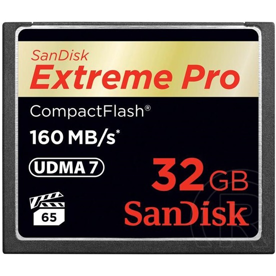 32 GB Compact Flash Card Sandisk Exteme Pro UDMA7 (SDCFXPS-032G-X46)