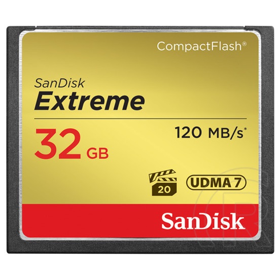 32 GB Compact Flash Card Sandisk Exteme UDMA7 (SDCFXSB-032G-G46)