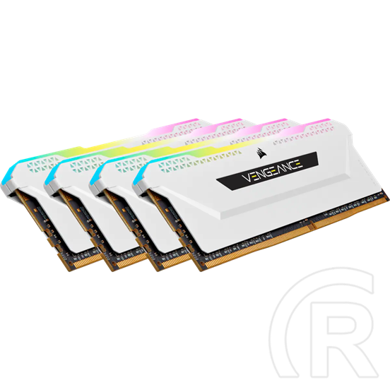 32 GB DDR4 3200 MHz RAM Corsair Vengeance RGB Pro SL White (4x8 GB)