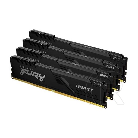 32 GB DDR4 3200 MHz RAM Kingston Fury Beast Black (4x8 GB)