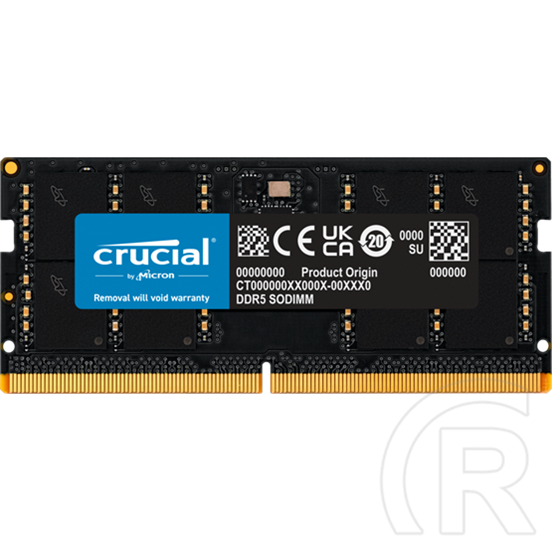 32 GB DDR5 4800 MHz SODIMM RAM Crucial