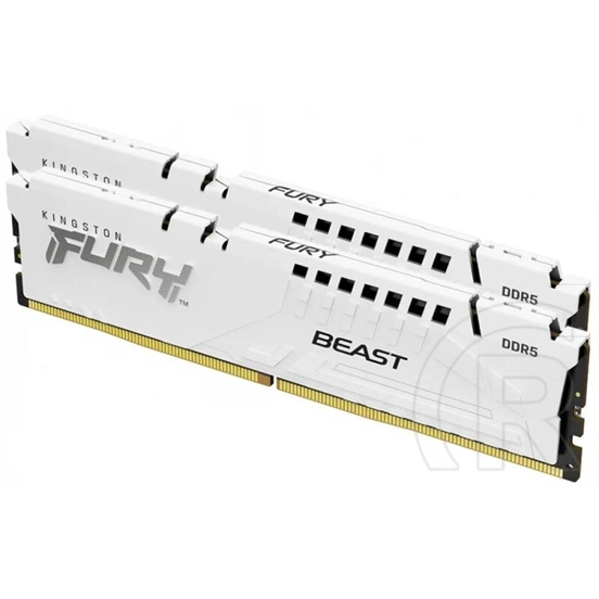 32 GB DDR5 5600 MHz RAM Kingston Fury Beast (2x16 GB, CL36, DIMM, fehér, EXPO)
