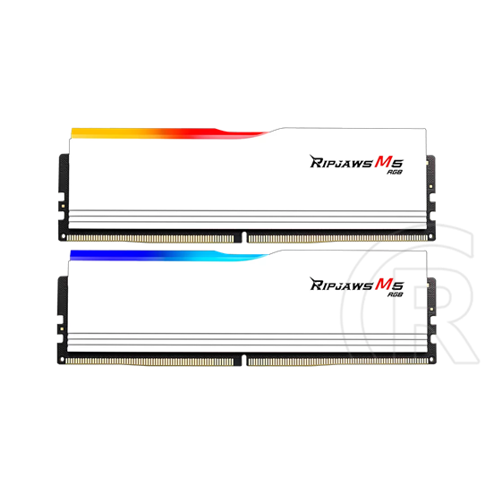 32 GB DDR5 6000 MHz RAM G.Skill Ripjaw M5 RGB White (2x16 GB)
