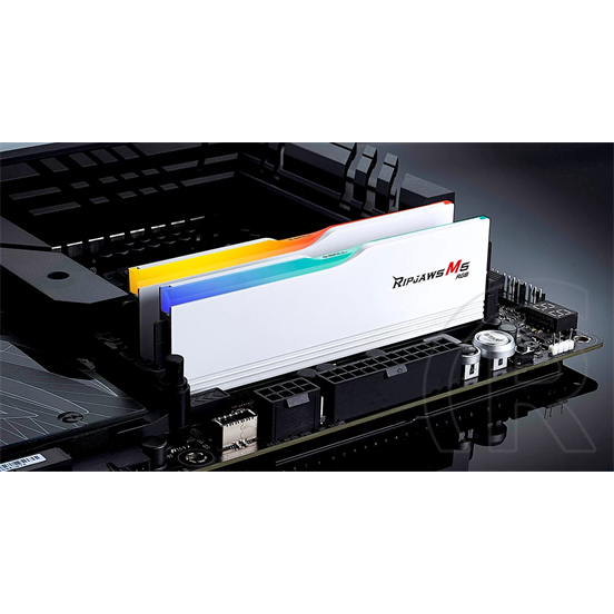 32 GB DDR5 6000 MHz RAM G.Skill Ripjaw M5 RGB White (2x16 GB)