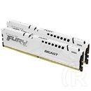 32 GB DDR5 6000 MHz RAM Kingston Fury Beast (2x16 GB, CL30, EXPO, fehér)