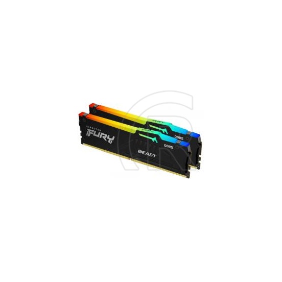 32 GB DDR5 6000 MHz RAM Kingston Fury Beast RGB (2x16 GB)