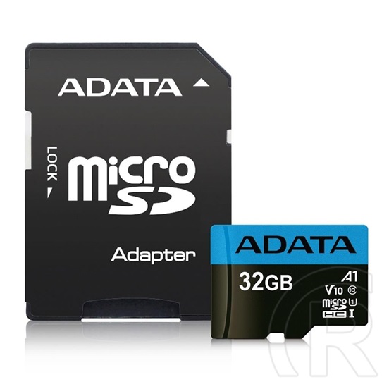 32 GB MicroSDHC Card Adata (Class 10, UHS-I) 1 adapter