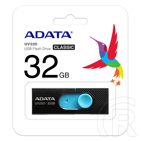 32 GB Pendrive USB 2.0 Adata AUV220 (fekete-kék)