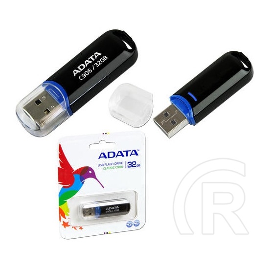 32 GB Pendrive USB 2.0 Adata Classic C906 (fekete)