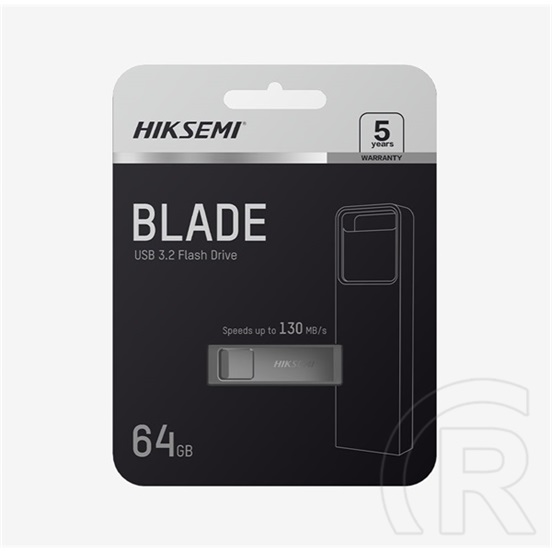 32 GB Pendrive USB 3.2 HikSemi E301 U3 Blade (USB-A, szürke)