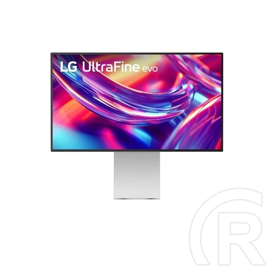 32" LG 32U990A-S IPS Black monitor (6144x3456, 60 Hz, HDMI, DP, USB-C, pivot, hangszóró)