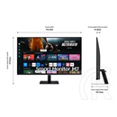 32" Samsung LS32FM700UUXDu monitor (LED)