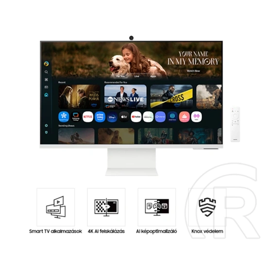 32" Samsung LS32FM801UUXDu monitor (LED)