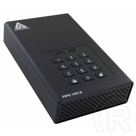 32 TB Apricorn Aegis Padlock DT FIPS titkosított külső merevlemez (3,5", USB 3.0)