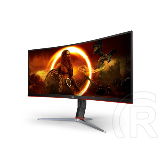 34" AOC CU34G2XP/BK LED Curved monitor