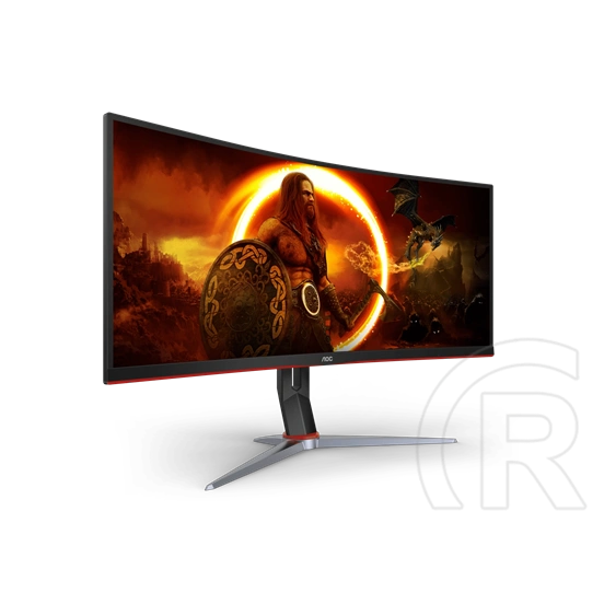 34" AOC CU34G2XP/BK LED Curved monitor