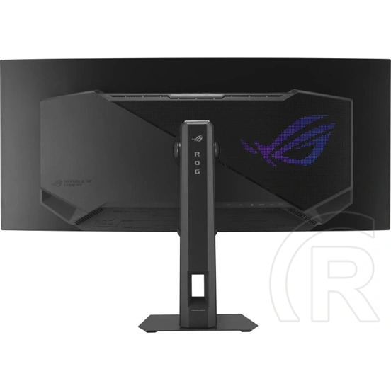 34" ASUS XG34WCDG ROG Strix monitor (OLED, 3440x1440, 175Hz, DP+HDMI, USB 3.0, ívelt, HDR, G-Sync, fekete)