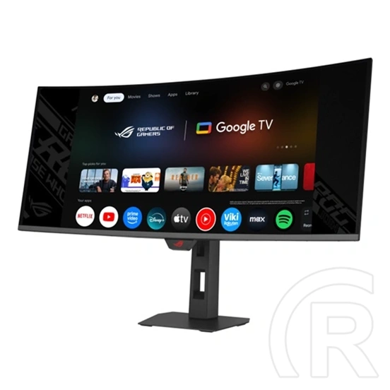 34" Asus ROG XG34WCDMTG ívelt QD-OLED monitor (fekete)
