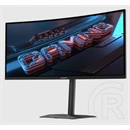 34" Gigabyte GS34WQCA ívelt VA LED monitor (3440x1440, 120Hz, DP+2xHDMI, HDR10, fekete)