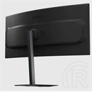 34" Gigabyte GS34WQCA ívelt VA LED monitor (3440x1440, 120Hz, DP+2xHDMI, HDR10, fekete)