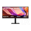 34" LG 34U650A 3440x1440 IPS ívelt monitor