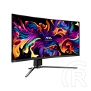 34" MSI MAG 341CQP monitor (QD-OLED, 3440x1440 UWQHD, 175Hz, ívelt 1800R, 0,03ms, DP+2xHDMI+USB-C, fekete)