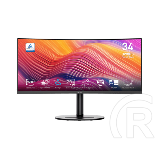 34" Msi MD342CQP Ívelt monitor (LED)
