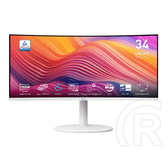 34" Msi Modern MD342CQPW monitor (LED)