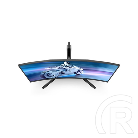 34" Philips EVNIA Ívelt OLED 34M2C6500/00 monitor (3440x1440, 21:9, 0,03ms, 2xHDMI+DP+4xUSB, áll. mag., Ambiglow)