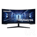 34" Samsung Odyssey G5 ívelt monitor  (VA, 3440x1440, 165Hz, DP+HDMI, FreeSync Premium)