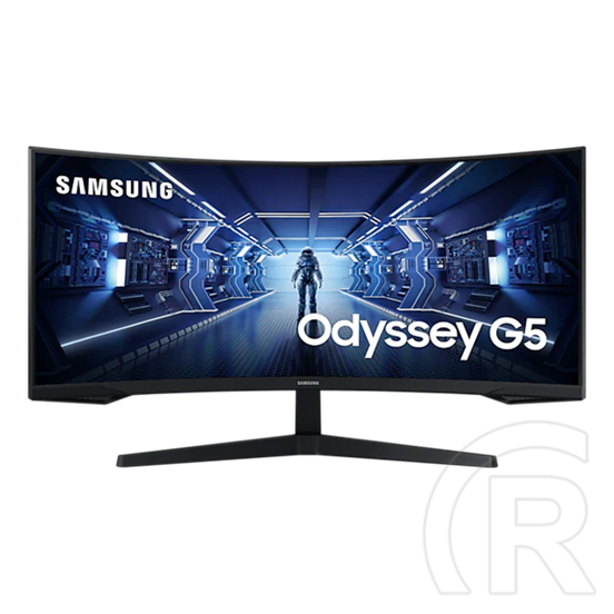 34" Samsung Odyssey G5 ívelt monitor  (VA, 3440x1440, 165Hz, DP+HDMI, FreeSync Premium)