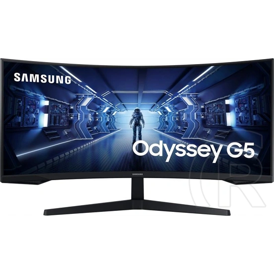 34" Samsung Odyssey G5 ívelt monitor  (VA, 3440x1440, 165Hz, DP+HDMI, FreeSync Premium)