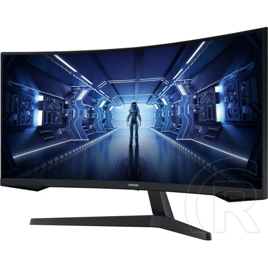34" Samsung Odyssey G5 ívelt monitor  (VA, 3440x1440, 165Hz, DP+HDMI, FreeSync Premium)