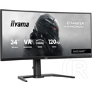 34" iiyama G-Master GCB3482WQSU-B1 Ívelt monitor (LED)